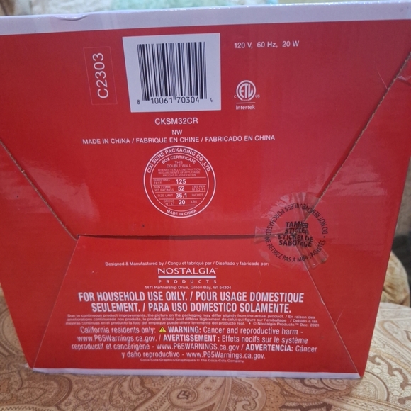 Coca-Cola Red Machine Slush Maker New With Open Box - Picture 3 of 4